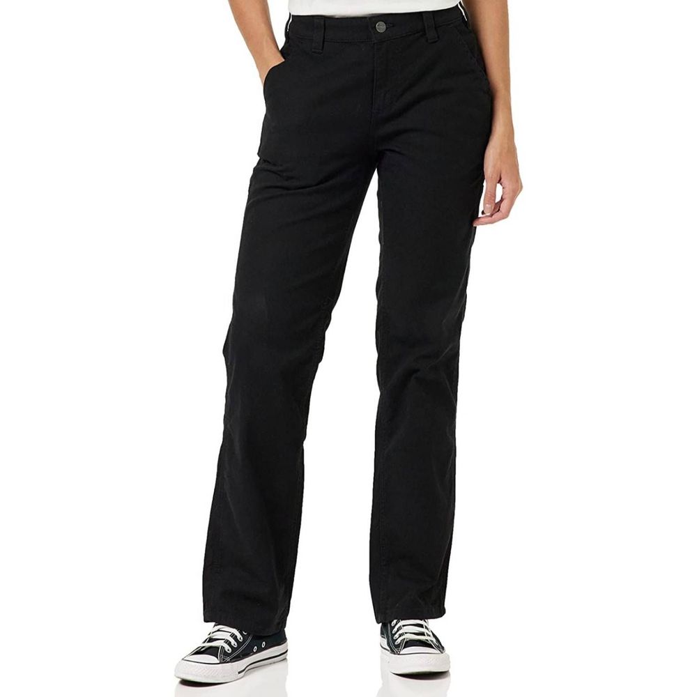 Carhartt Black Straight-Leg Women's Pants